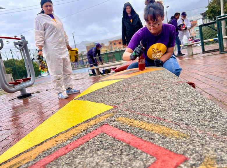 Entidades del Distrito se unieron para hacer de los espacios públicos un lugar agradable y acogedor para propios y visitantes. 