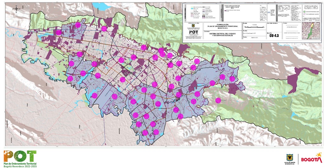 Mapa Sistema de Cuidado y Servicios Sociales