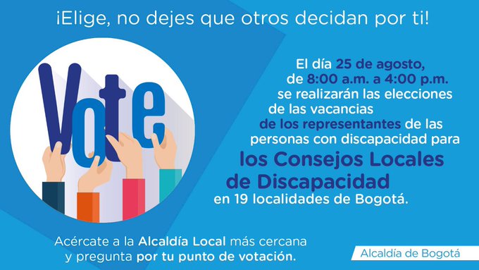 Sistema Distrital de Discapacidad