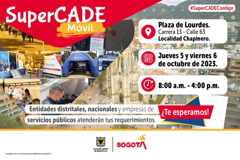 SuperCADE Móvil de toma la Plaza de Lourdes