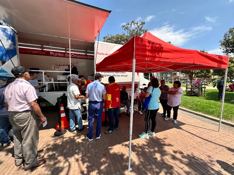 Con más de 8.200 atenciones culminó feria de servicios en localidad de Suba. Foto: Portal Bogotá