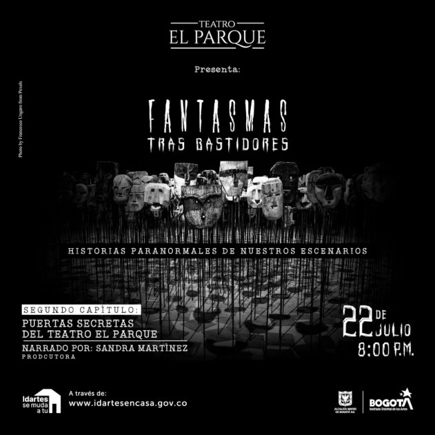 Teatro El Parque con fantasmas 