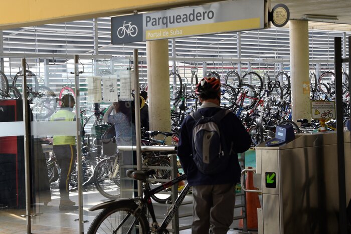 parqueadero de bicicletas