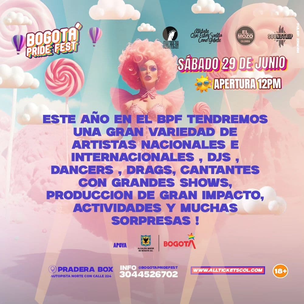 Bogotá Pride Fest 2024