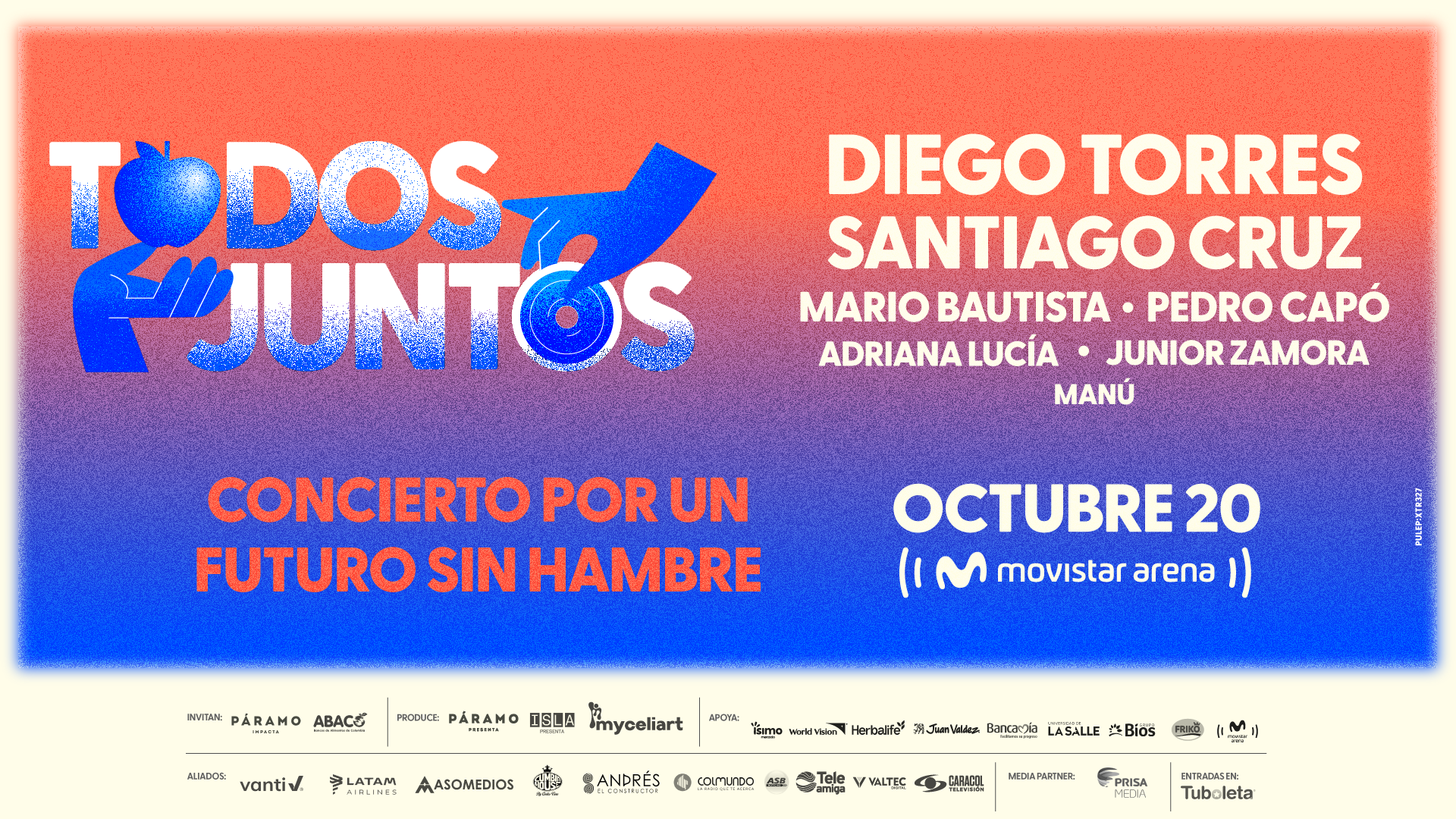 TODOS JUNTOS | DIEGO TORRES – SANTIAGO CRUZ – PEDRO CAPÓ – MARIO BAUTISTA