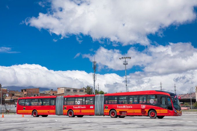 Transmilenio nuevos buses 