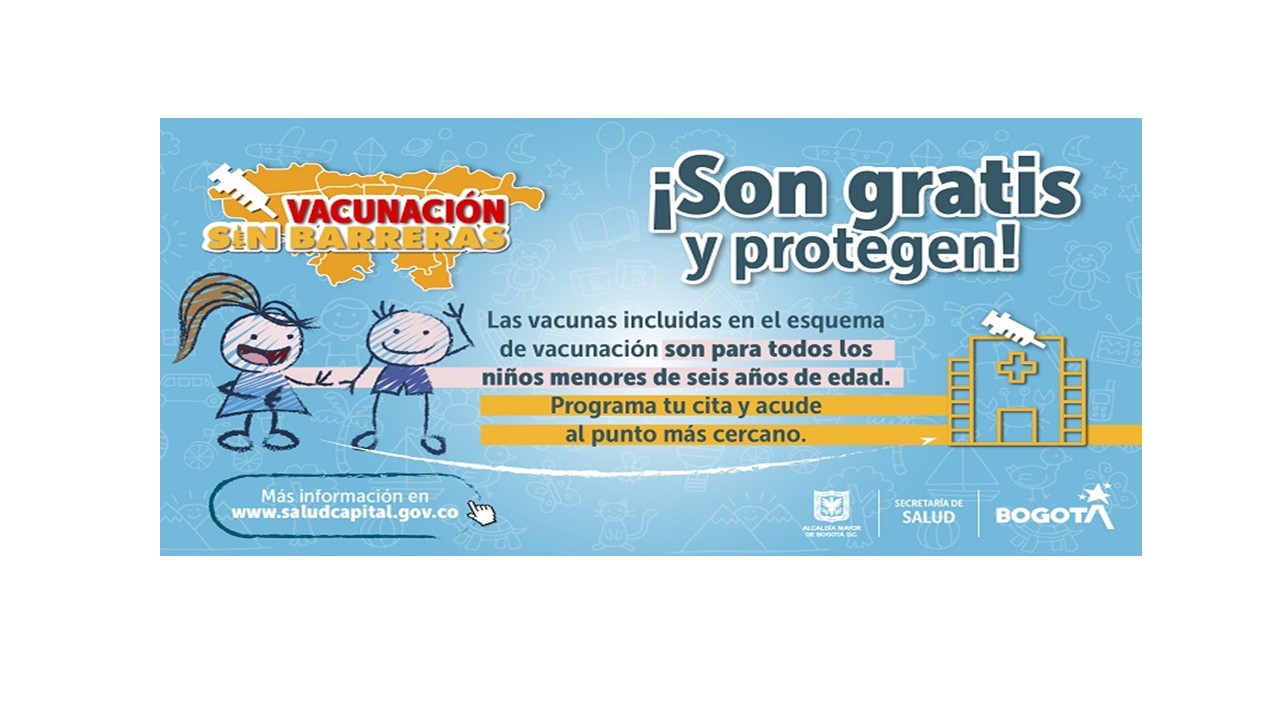 Puntos de vacunación gratuita