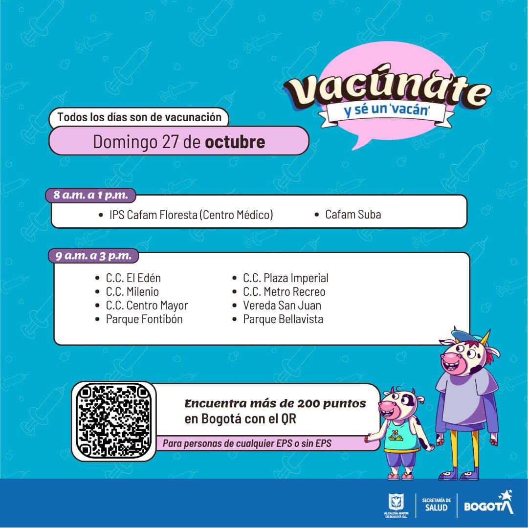 Vacunación Bogotá 