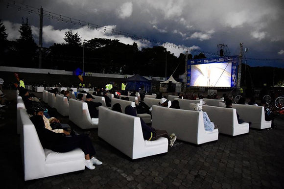 Cine en bici