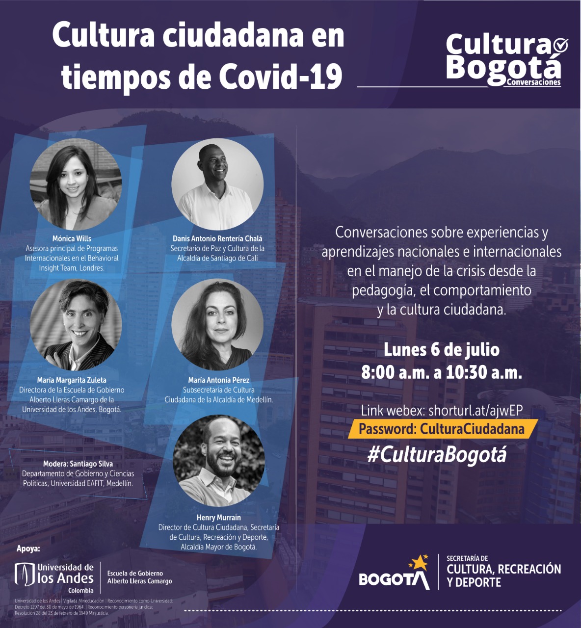 WEBINAR: CULTURA CIUDADANA EN TIEMPOS DE COVID-19