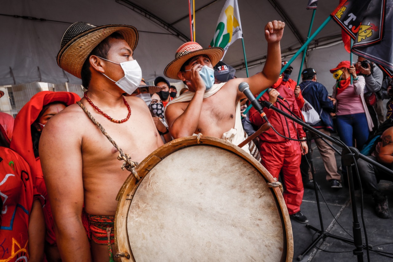 Bogotá fue nuevamente epicentro de protestas pacíficas en el país - FOTO: Prensa Secretaría de Gobierno