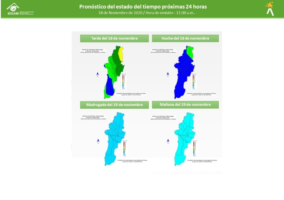 Idiger asegura que lluvias ceden pero seguirá el monitoreo - PIEZA: Prensa IDIGER 