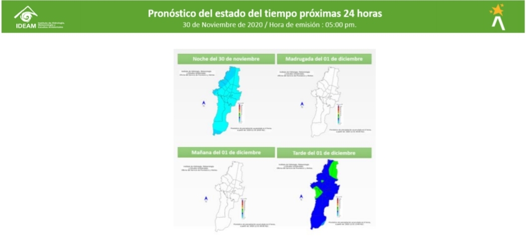 Idiger reporta mejoría en las condiciones del clima - FOTO: Prensa IDIGER