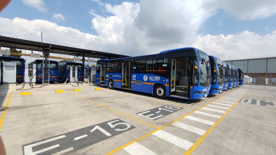 Buses eléctricos de TransMilenio 