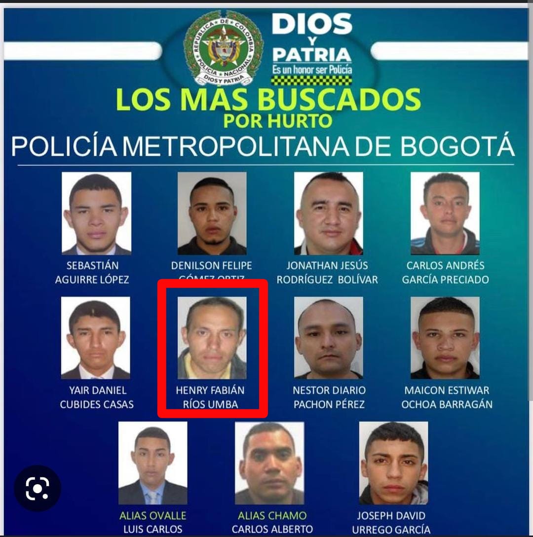 cartel más buscados