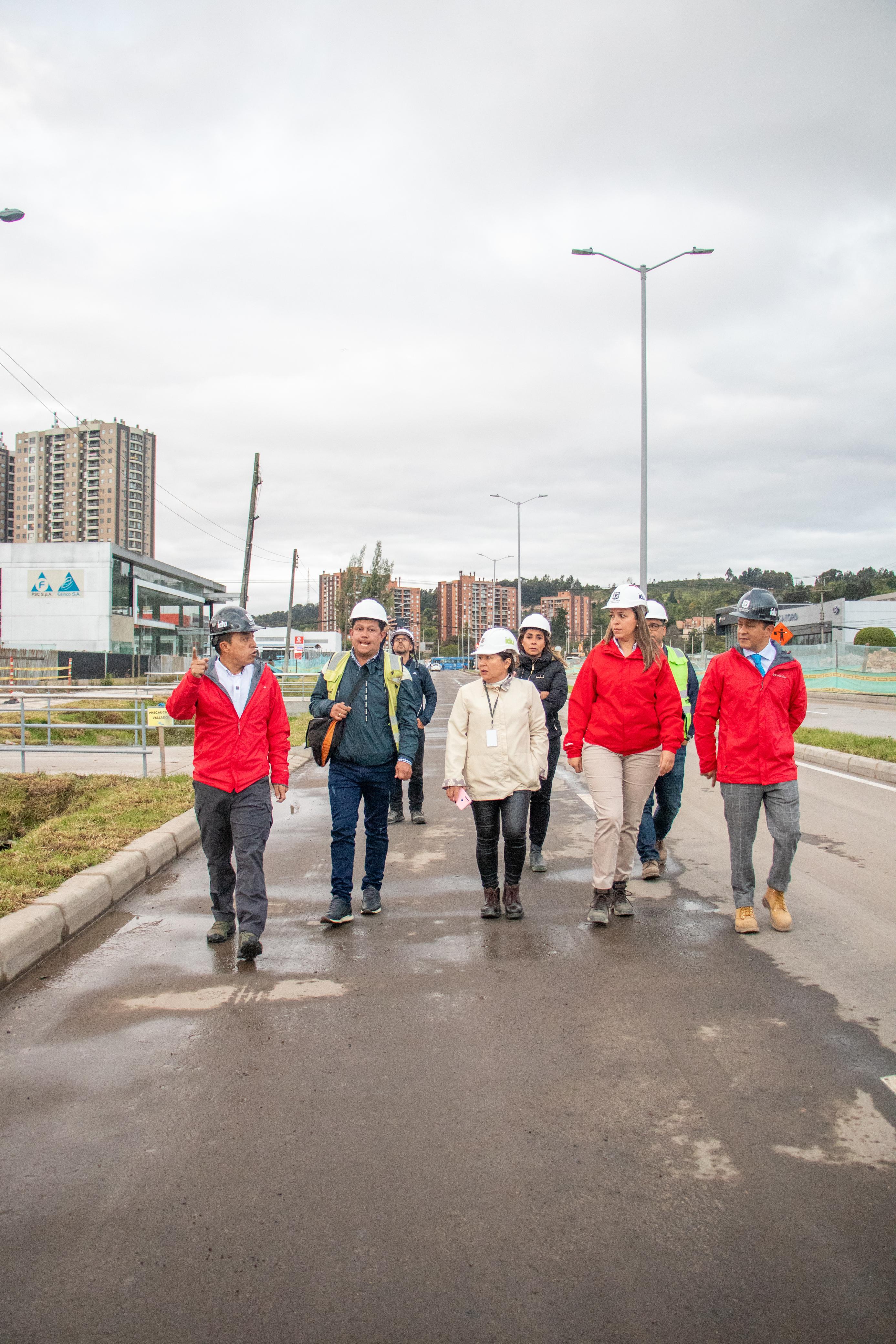 Avances de extensión de av. Boyacá entre calles 170 y 183 Bogotá 