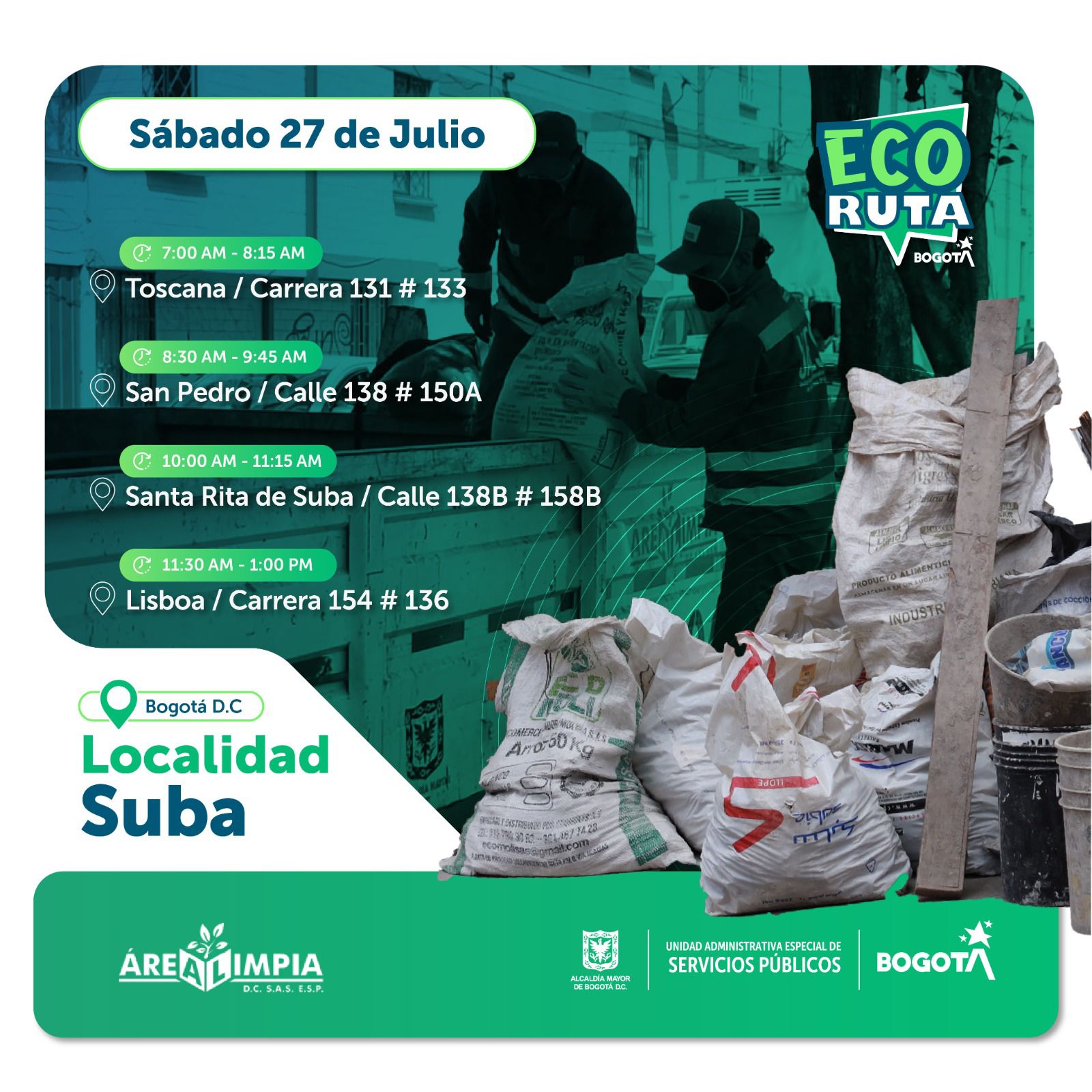 ecoruta 27 de julio