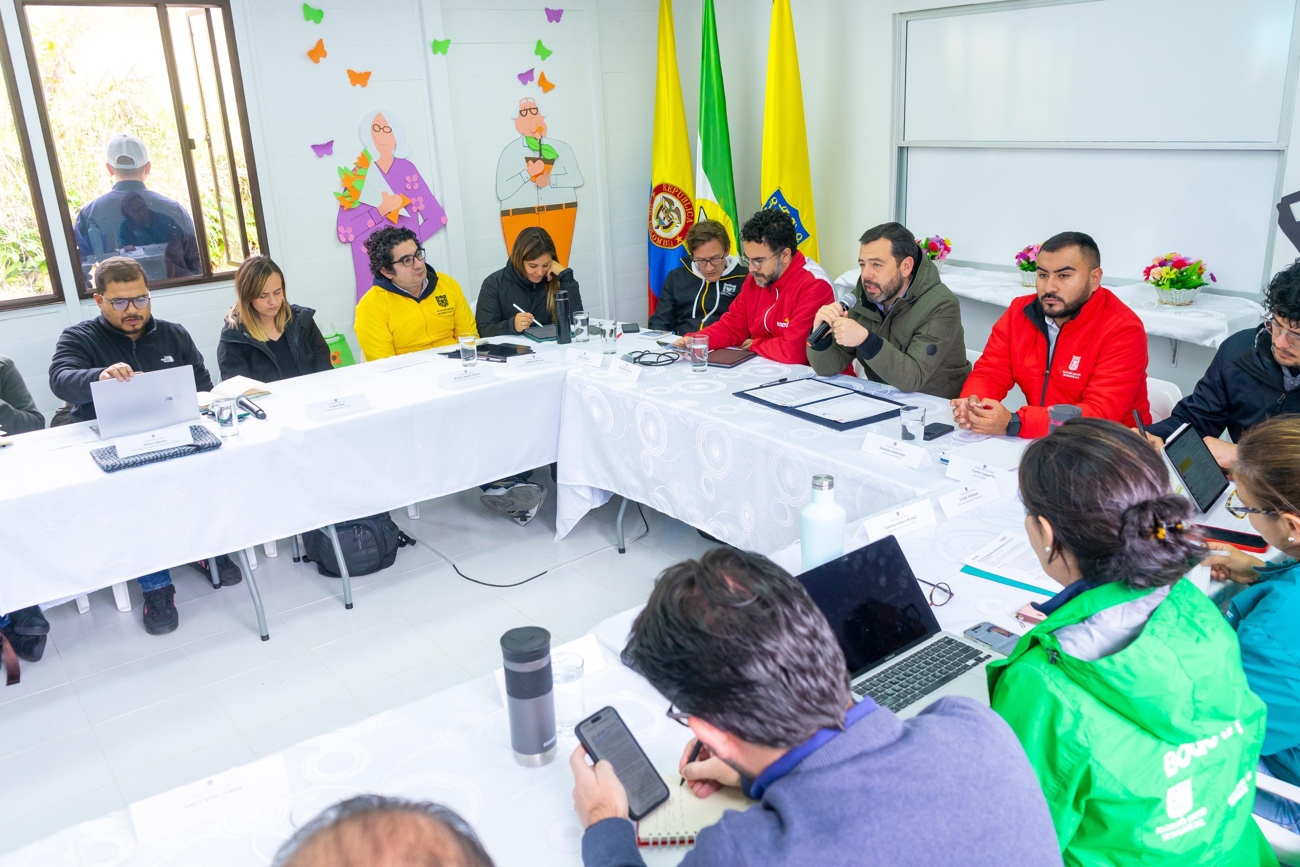 Gabinete Distrital en Sumapaz