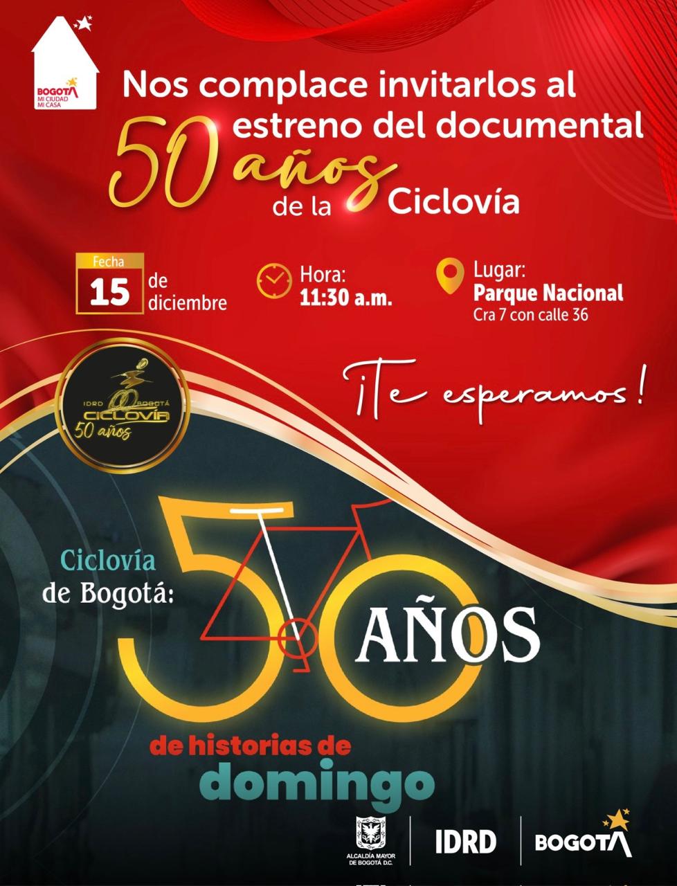 50 años de la Ciclovía