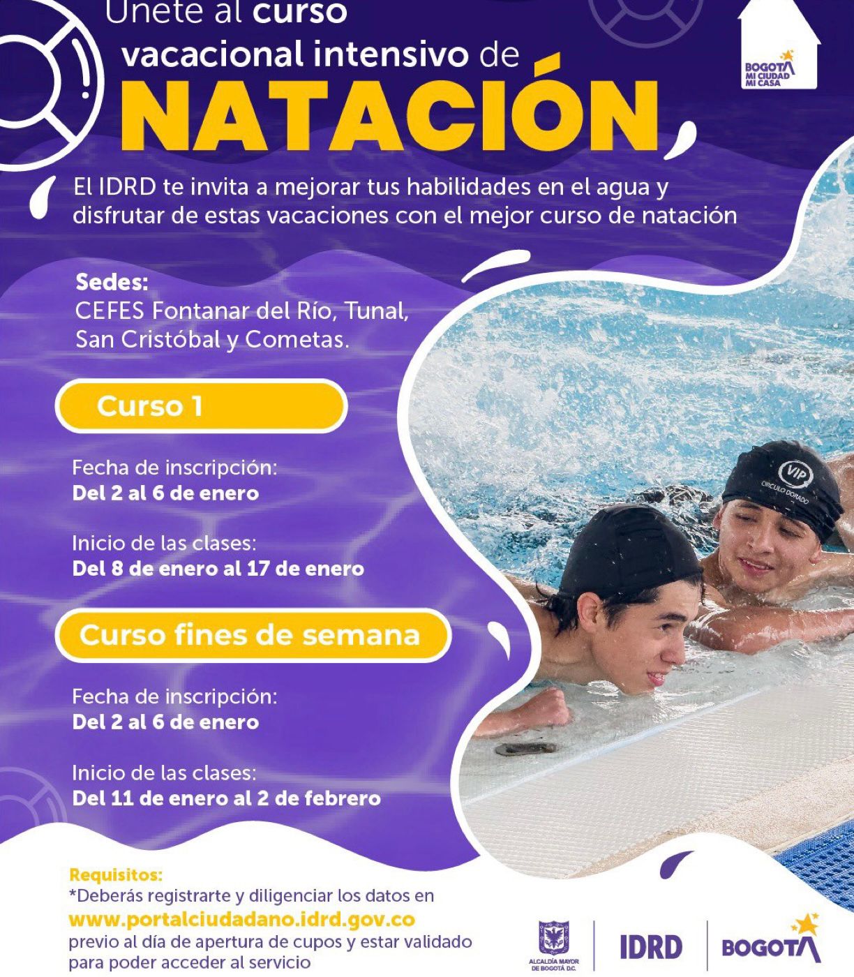 Clases de Natación