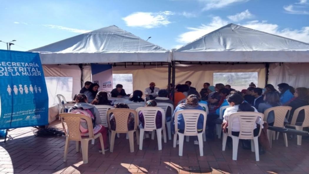 Consejo Local de Mujeres en el Portal Suba