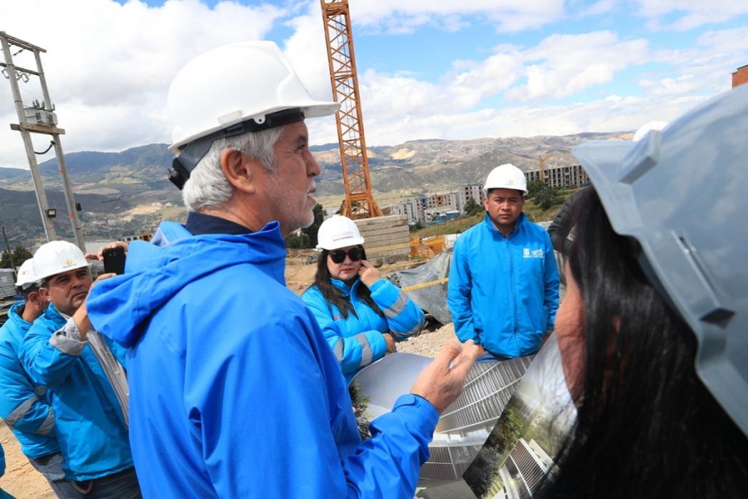 Avanzan las obras de colegios y parques en Usme