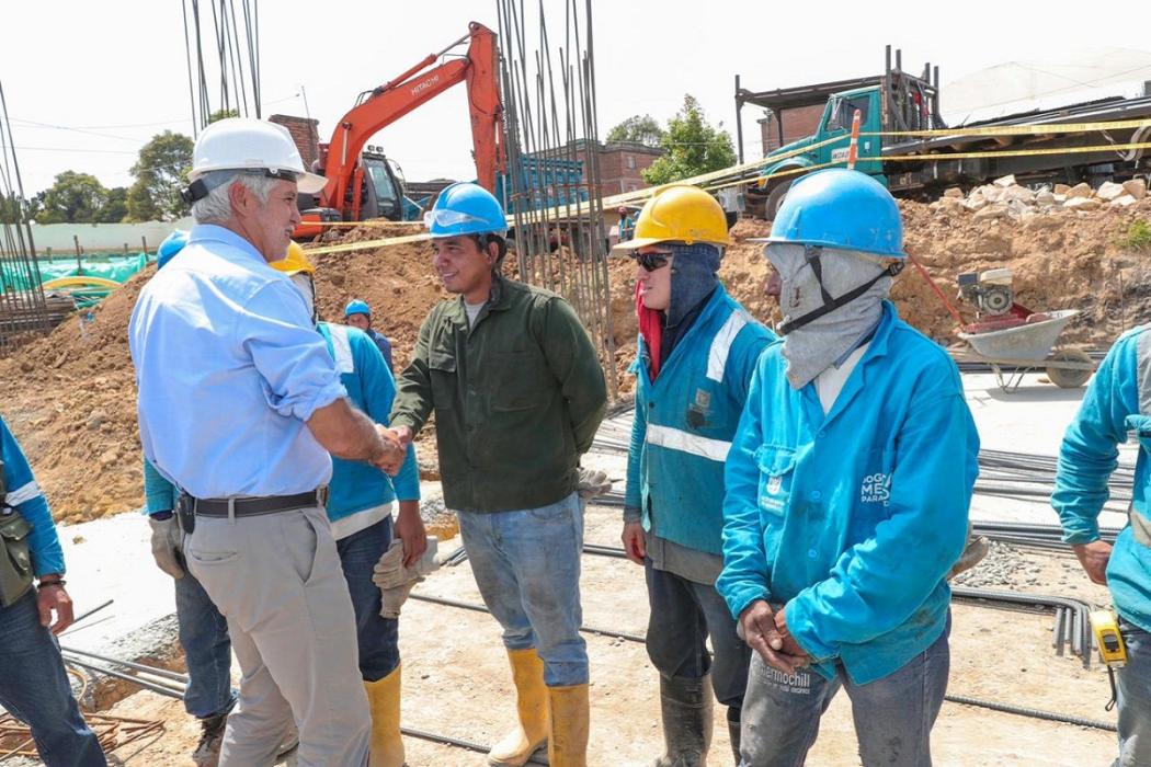 Así avanzan obras de colegios en Kennedy - Foto: Comunicaciones Alcaldía / Diego Bauman 