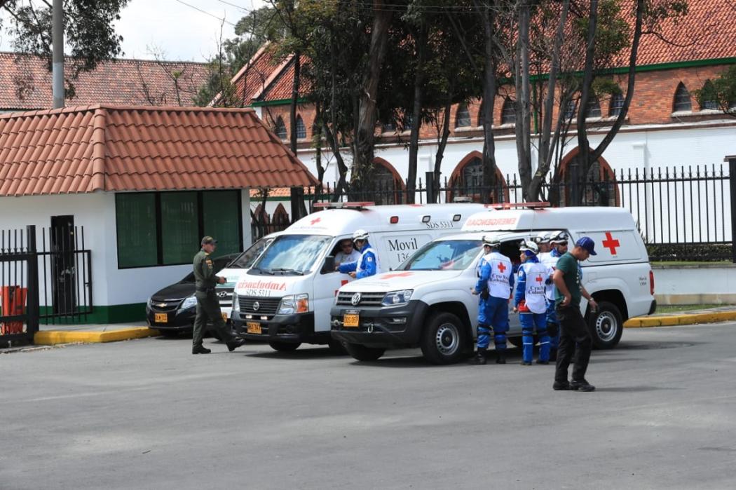 Atentado Escuela General Santander - FOTO: Consejería de Comunicaciones