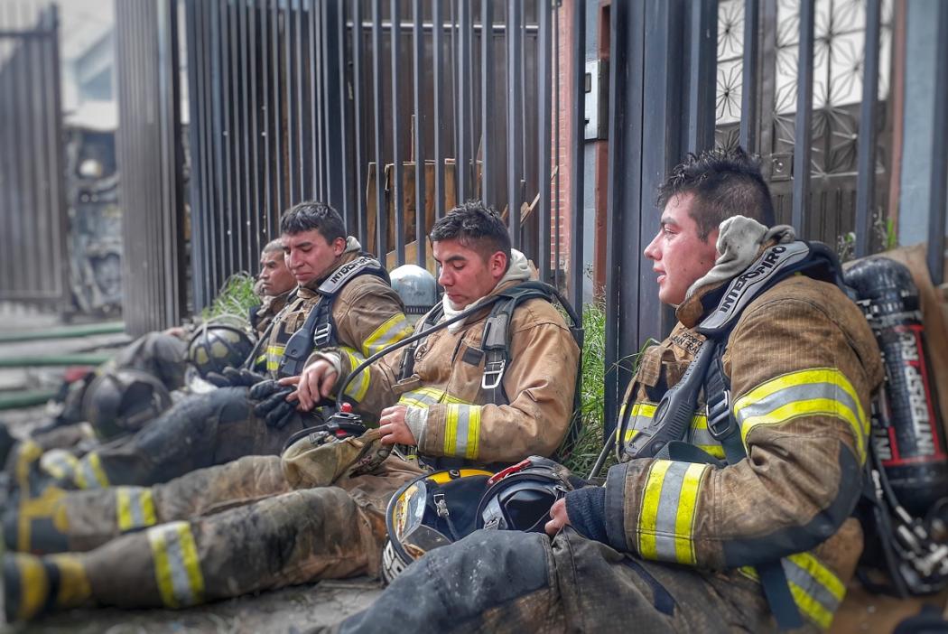 Tercer turno - FOTO: Prensa Bomberos