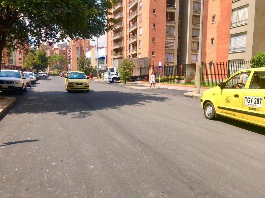 Durante el último año la UMV mejoró en Teusaquillo el estado de 190 calles, tapó 6.531 huecos y rehabilitó más de 23 km carril beneficiando a más de 110 mil personas.