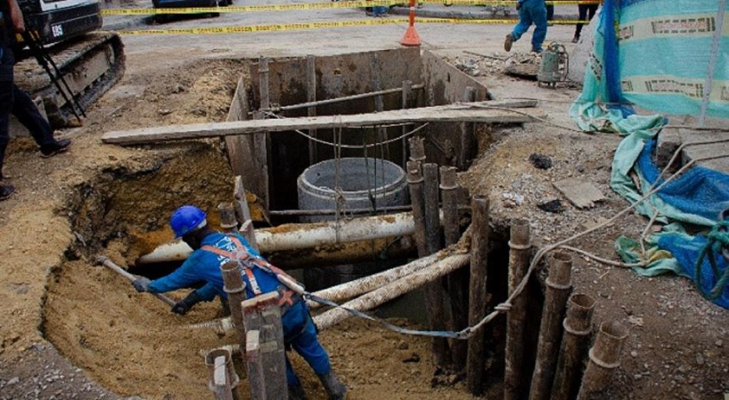 Obras de infraestructura - FOTO: Prensa Acueducto