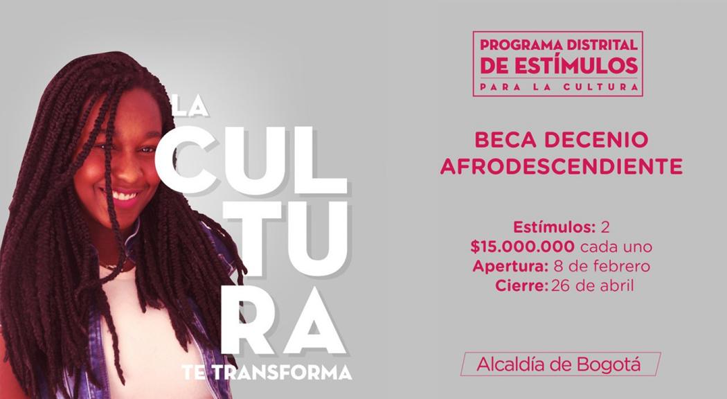 Beca Decenio Afrodescendiente 2019