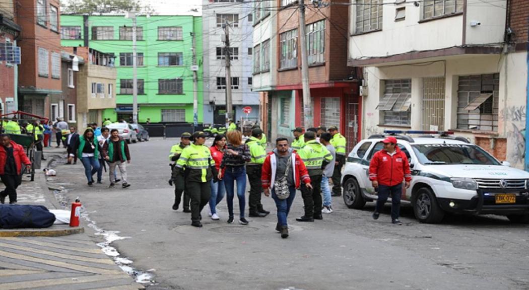 Operativo de restablecimiento de derechos de menores - FOTO: Prensa Secretaría de Seguridad