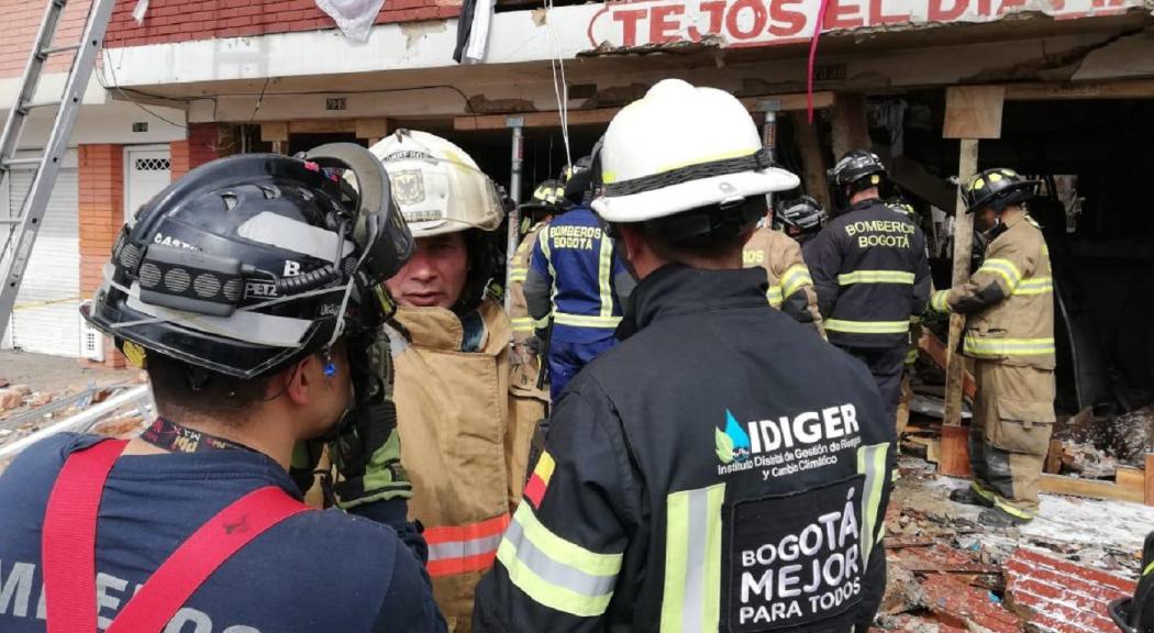 Atención Explosión - FOTO: Prensa IDIGER