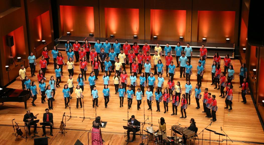 Coro Canta Bogotá Canta - Foto: Prensa Secretaría de Educación 