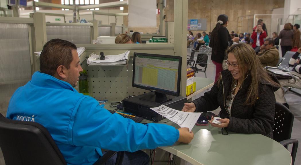 Pagos impuestos en Bogotá 