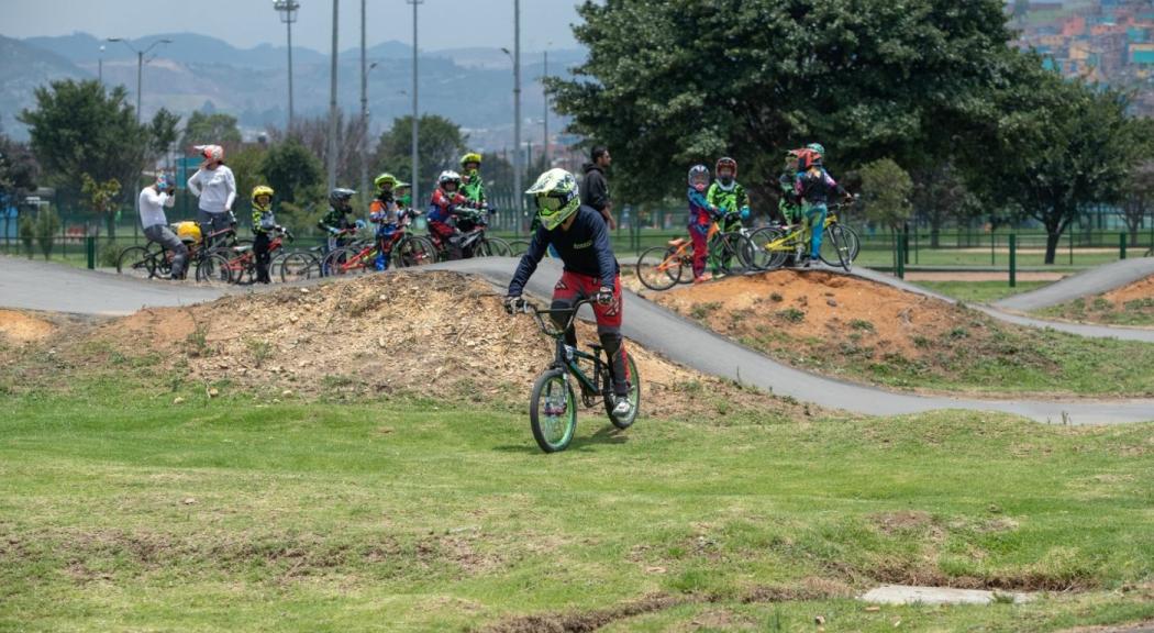 BMX en el Gilma Jiménez - Foto: Alcaldía de Bogotá