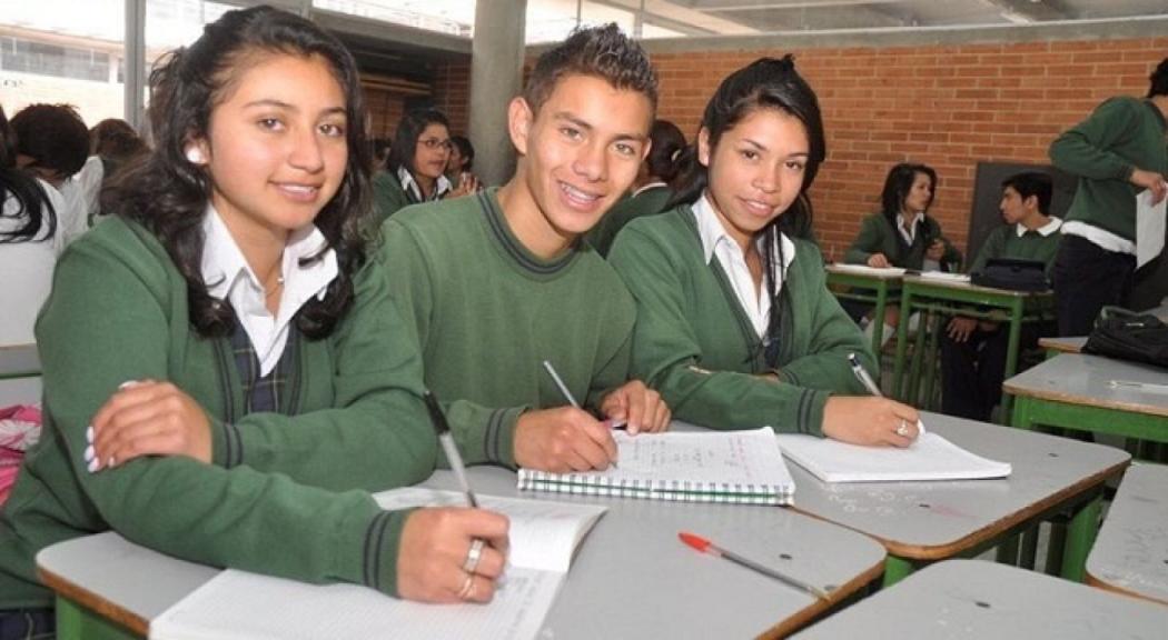 Estudiantes colegios de Bogotá