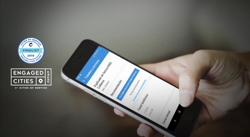 Con el aplicativo móvil Supercade virtual, la Alcaldía Mayor de Bogotá fue nominada al premio Ciudades Comprometidas con el Servicio. 