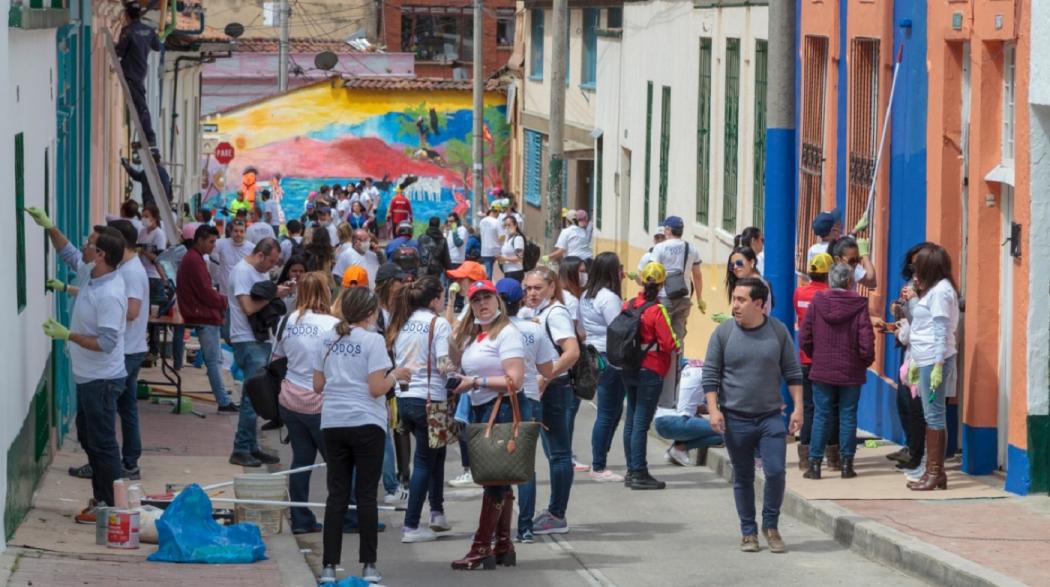 Jornada de voluntariado en Vitelma. Foto: IDPC