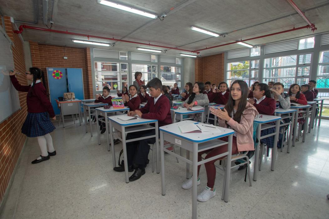 ¿Por qué matricularte en un colegio oficial en Bogotá? - Foto: Comunicaciones Alcaldía Bogotá 