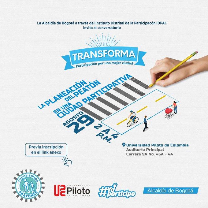 La planeación del peatón en una ciudad participativa 