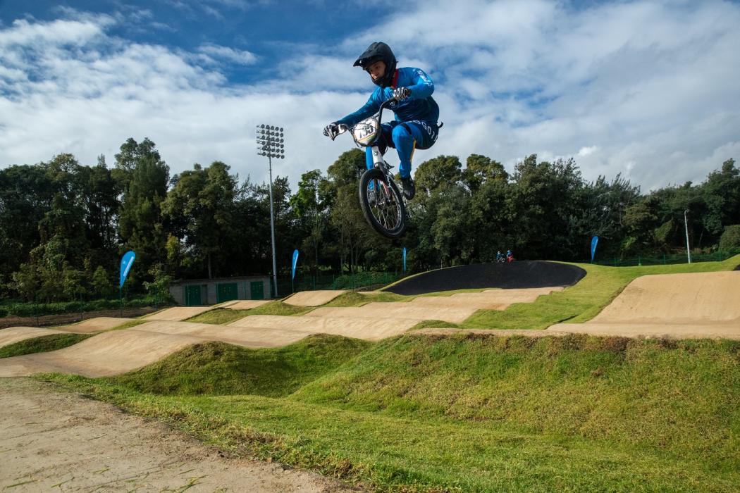 Bogotá estrena pista de BMX - Foto: Comunicaciones Alcaldía / Andrés Sandoval