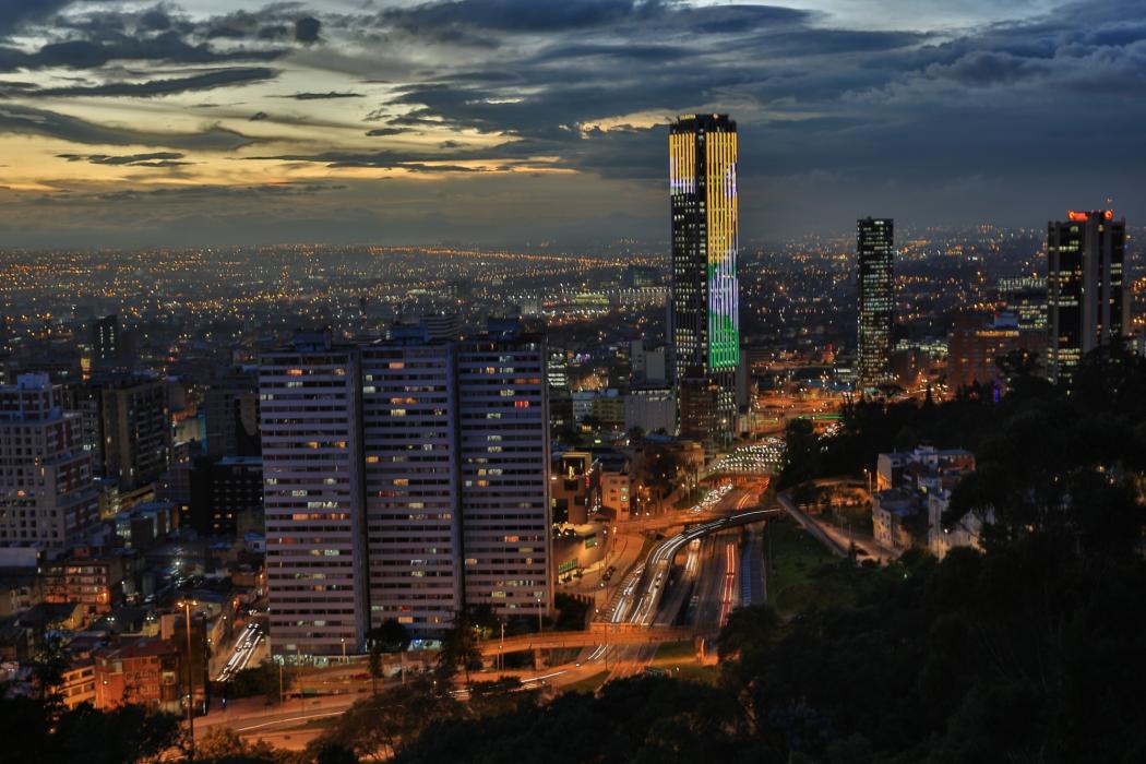 Bogotá avanza con su marca de ciudad, panorámica de la ciudad 