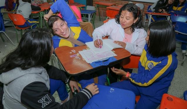 Mujeres con discapacidad en Bogotá 