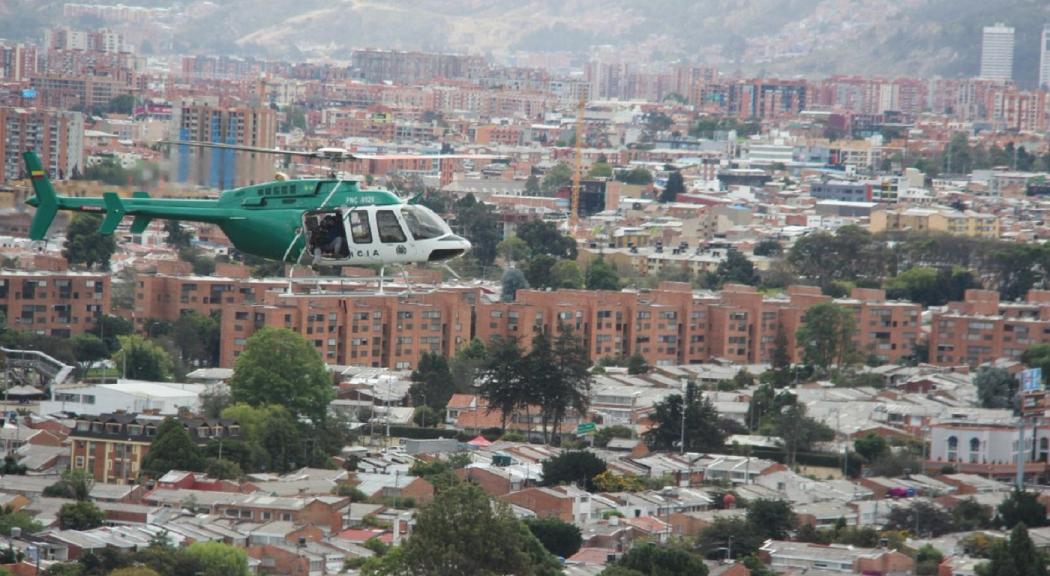 Helicóptero Halcón da golpes a la criminalidad