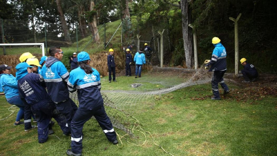 Recuperan un predio en el norte de Bogotá para uso público