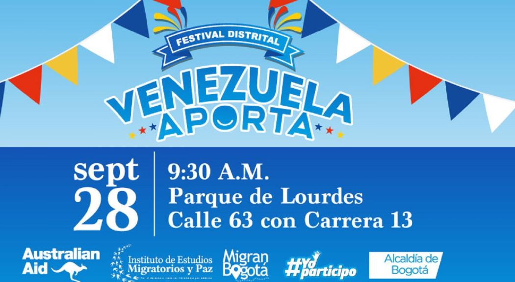 Conoce este 28 de septiembre los ganadores de los festivales ‘Venezuela Aporta’