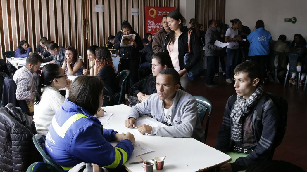 Rueda de empleo en Fontibón