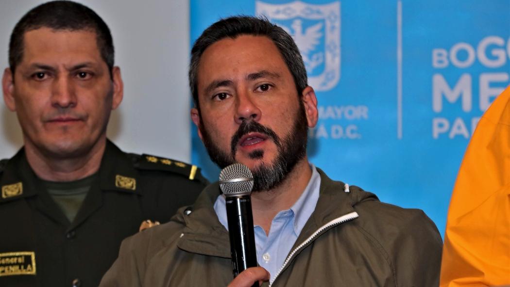 Jairo García, secretario de Seguridad de Bogotá. 